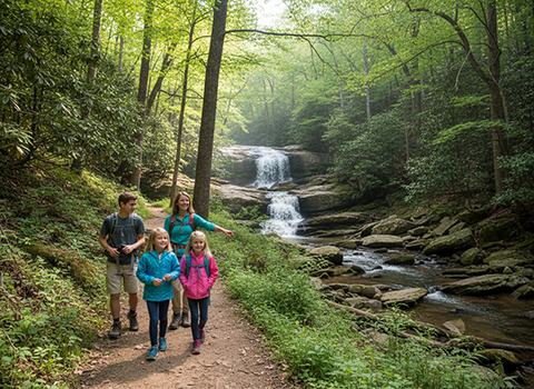 Oconee Station Falls Trail